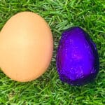 Dairy Free Easter Egg Hunt egg size
