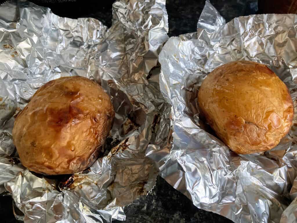 Slow Cooker Jacket Potatoes